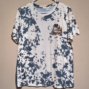 I Got A Heart Like A Truck Soft Washed Tie Dye Tshirt